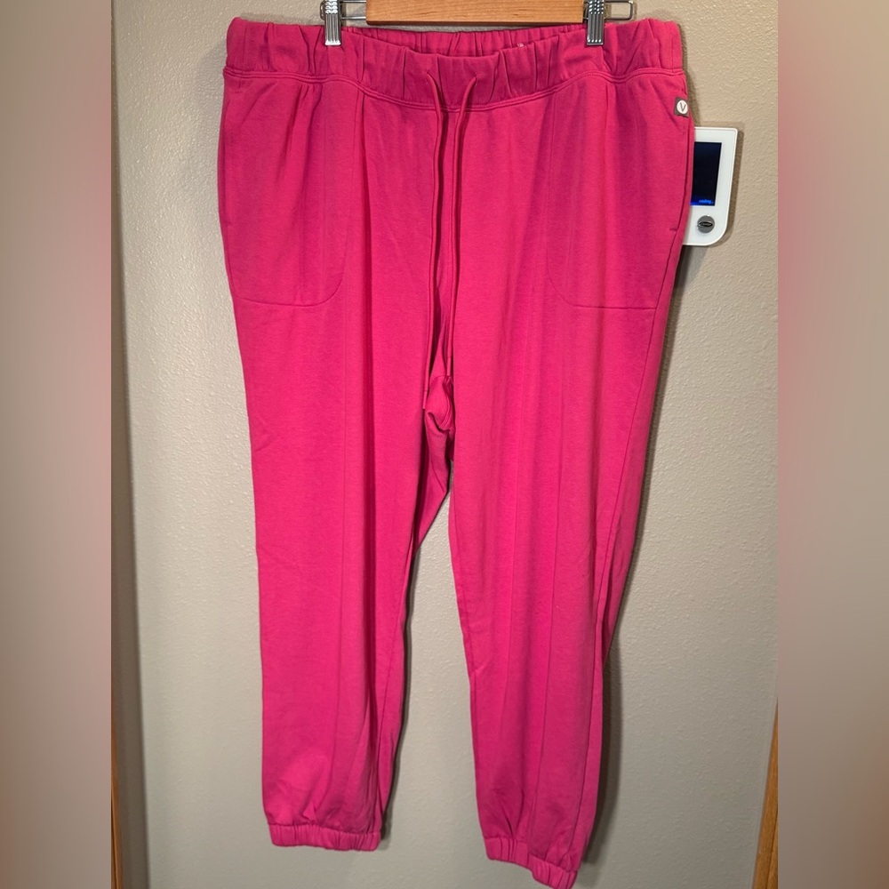 LIVI by Lane Bryant Hot Pink Joggers